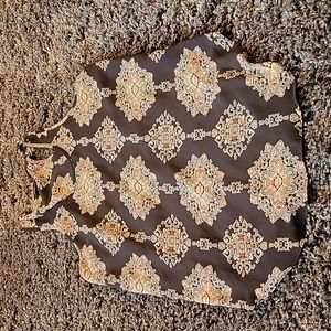 Mossimo print dressy tank